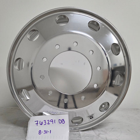 19.5x6.00 Alcoa 10x225mm Hub Pilot DuraBright Evo Front (returned item)