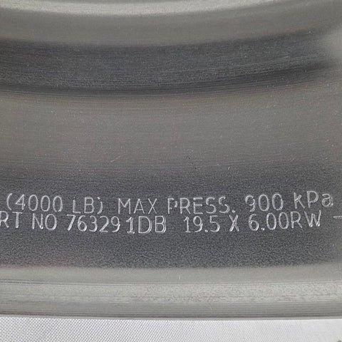 19.5x6.00 Alcoa 10x225mm Hub Pilot DuraBright Evo Front (returned item)