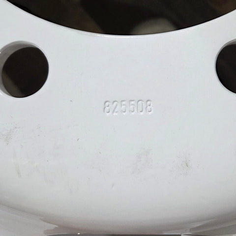 22.5x8.25 Jantsa 8x275mm Hub Pilot 4 Hand Hole White Steel (returned item)