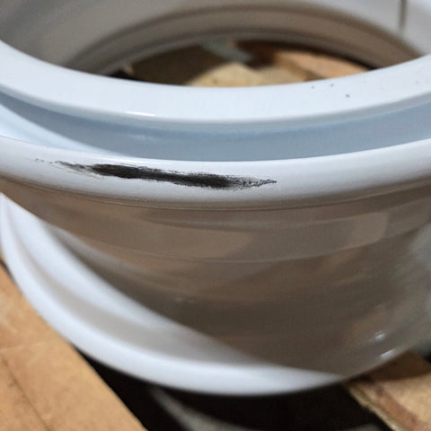 17.5" Open Center Demountable Rim for retrofit 15" Spoke Wheels (returned item)
