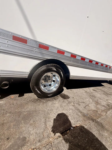 16x6 Northstar Mirror Polished 4 Wheel Kit w/ Chrome Caps and Lugs (1992-Present Ford E350/E450 DRW)