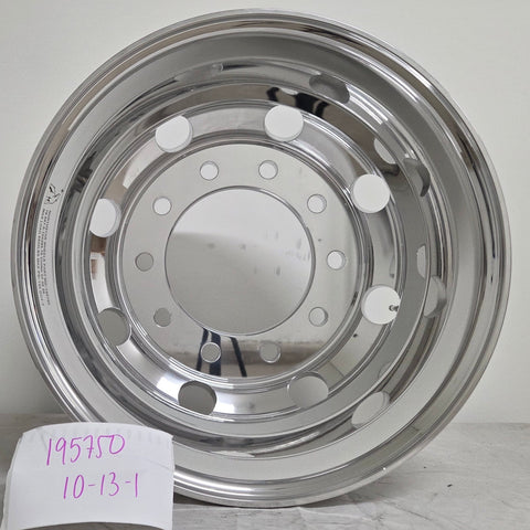 19.5x7.5 Northstar 10x285mm Hub Pilot Mirror Polish Both Sides (returned item)