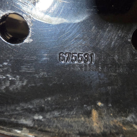 19.5x6.75 8x200mm Black Steel Dodge Ram 3500 (2019-Present)SPARE ONLY