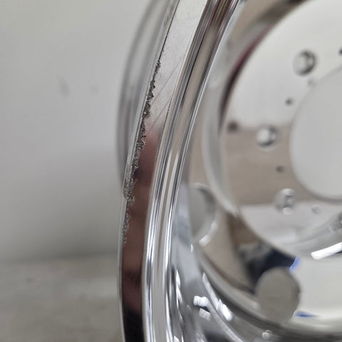 19.5x6.75 Northstar 8x210mm Hub Pilot Mirror Polished Both Sides (Chevy/GMC 3500 DRW 2011-Present) (returned item)