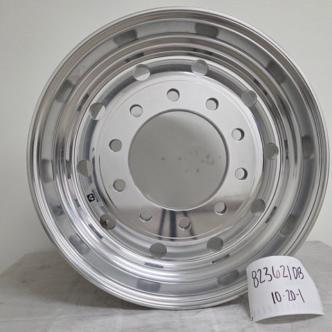 22.5x12.25 Alcoa Dura-Bright® EVO 2.75 Offset Super-Single Float Front Wheel (returned item)