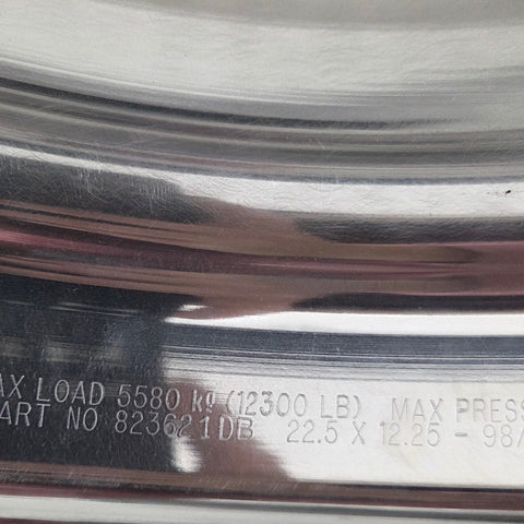 22.5x12.25 Alcoa Dura-Bright® EVO 2.75 Offset Super-Single Float Front Wheel (returned item)