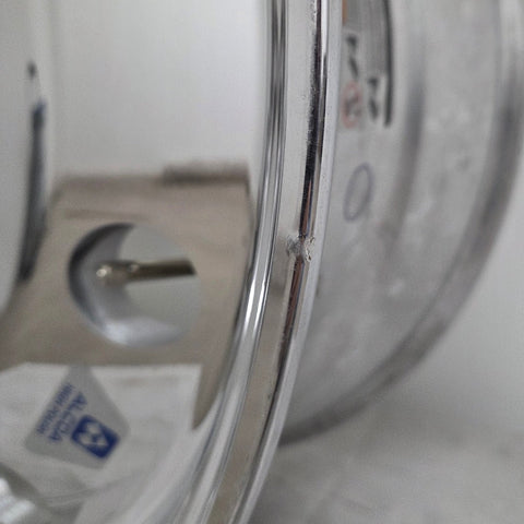 22.5x9.00 Alcoa 10x285mm Hub Pilot High Polish Flat Face Front (returned item)