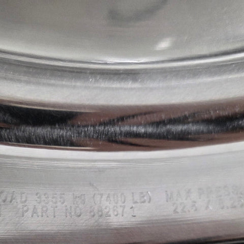 22.5" x 8.25" Alcoa 10x285mm Mirror Polish Front (Old Part #) (returned item)