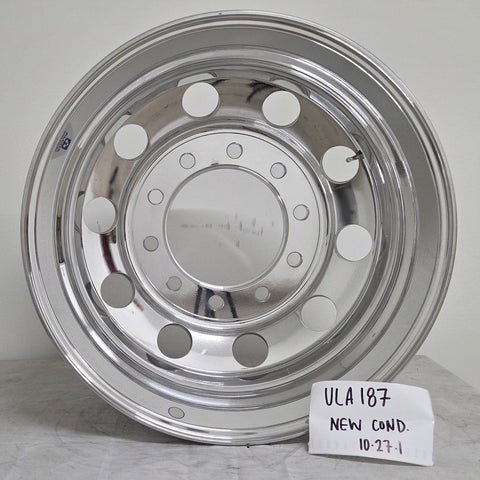 22.5x8.25 Alcoa High Polished Both Sides 10x285mm (Old Part Number) (returned item - NEW CONDITION)