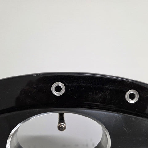 22.5X8.25 ATX 10X285MM HUB PILOT GLOSS BLACK "LEFT LANE" FRONT (returned item)