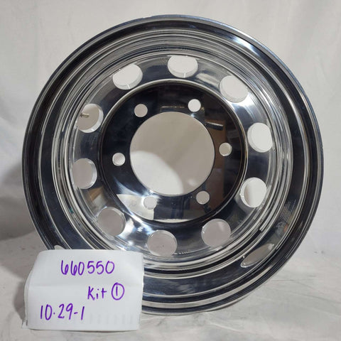 16x5.5 Northstar Sprinter 3500 Mirror Polish 4 Wheel Package (returned items)