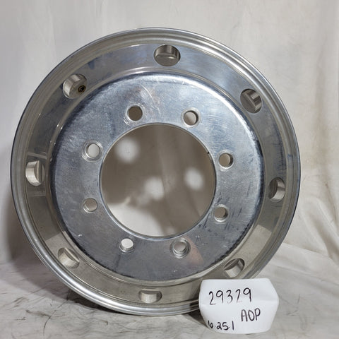 22.5x7.5 Accuride  8x275mm Hub Pilot Polished Both Sides (returned item)