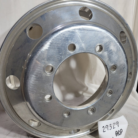 22.5x7.5 Accuride  8x275mm Hub Pilot Polished Both Sides (returned item)