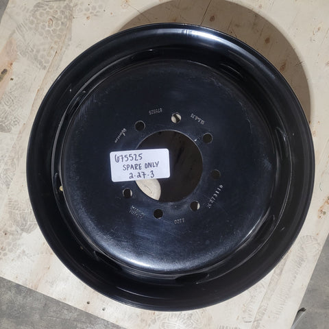 19.5x6.75 8x6.5" Black Steel (Dodge Ram 3500 1994-2018) (returned item)