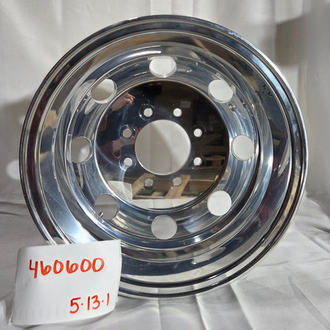 16x6.00 Northstar 8x6.5" Bolt Circle 4.77" Center Bore Mirror Finish Both Sides Ram/Trailer (returned item)