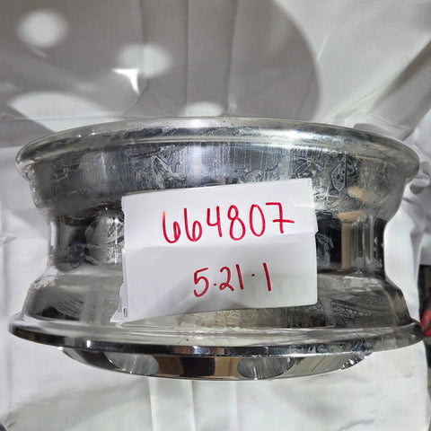 17.5x6.00 Alcoa 6x205mm High Polish Lift Axle Wheel (returned item)
