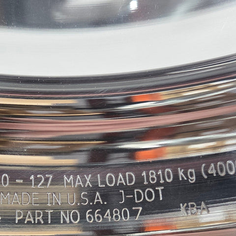 17.5x6.00 Alcoa 6x205mm High Polish Lift Axle Wheel (returned item)