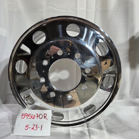 19.5x6.75 Northstar Mirror Polished Both Sides Dodge Ram 3500 8x200 DRW 6 Wheel Direct Bolt Kit (2019-Present) (returned kit))