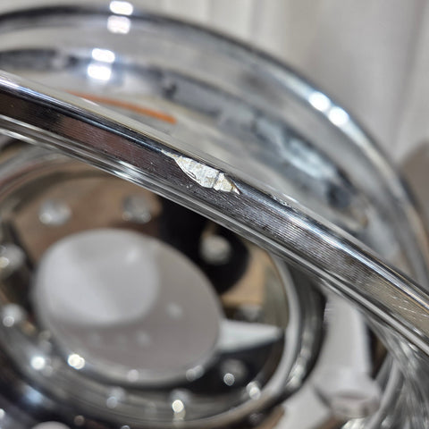 24.5 x 8.25 Alcoa 10x285mm Hub Pilot High Polished Both Sides (returned item)