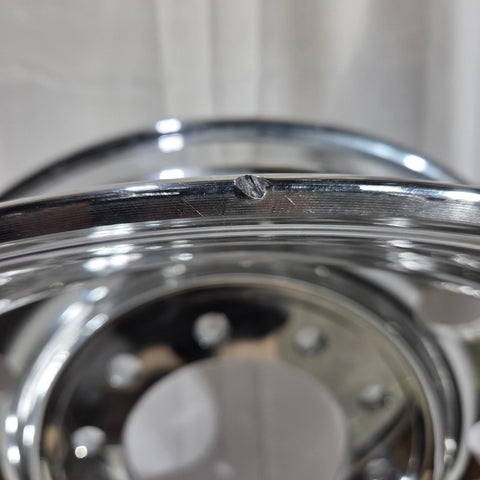 24.5 x 8.25 Alcoa 10x285mm Hub Pilot High Polished Both Sides (returned item)