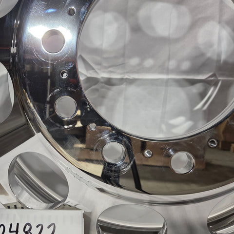 24x8.25 Northstar 10x285mm Hub Pilot Mirror Polish Both Sides (Big Hole) (returned item)