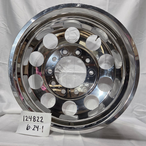 24x8.25 Northstar 10x285mm Hub Pilot Mirror Polish Both Sides (Big Hole) (returned item)