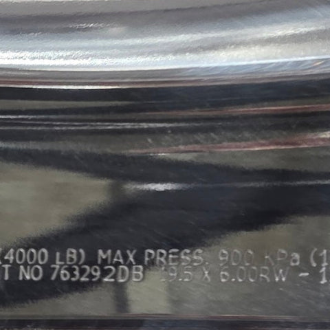 19.5x6.00 Alcoa 10x225mm Hub Pilot DuraBright Evo Rear (returned item)