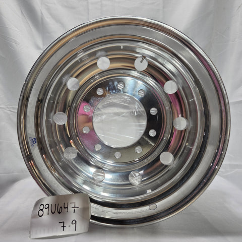 22.5x9.00 Alcoa 10x285mm High Polish Both Sides (returned item)