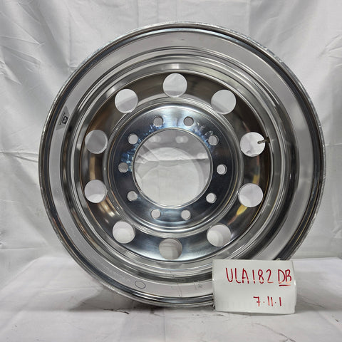 22.5" x 8.25" Alcoa 10x285mm Hub Pilot Dura-Bright® EVO Rear (returned item)