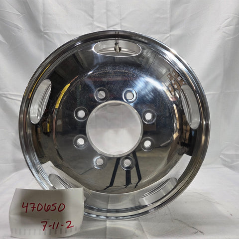 17.0x6.50 Northstar 8x6.5" Hub Pilot Mirror Polished Both Sides (Oval Hand Holes) (Ram 3500 DRW 1994-2018) (Returned item)