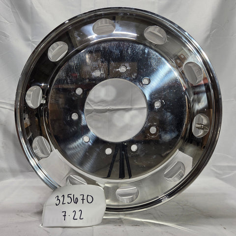22.5x6.75 Northstar Direct Bolt-On 6-Wheel Kit (Fits Dodge Ram 4500/5500 DRW 2008–Present & Ford F450/550 DRW Fits 2005–Present) (returned kit)