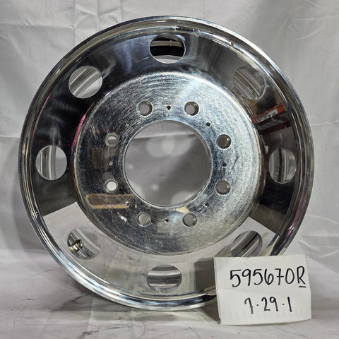 19.5x6.75 Northstar Mirror Polished Both Sides Dodge Ram 3500 8x200 DRW 6 Wheel Direct Bolt Kit (2019-Present) (returned kit))