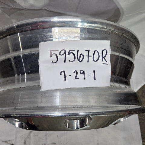 19.5x6.75 Northstar Mirror Polished Both Sides Dodge Ram 3500 8x200 DRW 6 Wheel Direct Bolt Kit (2019-Present) (returned kit))