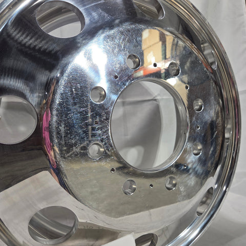 19.5x6.75 Northstar Mirror Polished Both Sides Dodge Ram 3500 8x200 DRW 6 Wheel Direct Bolt Kit (2019-Present) (returned kit))