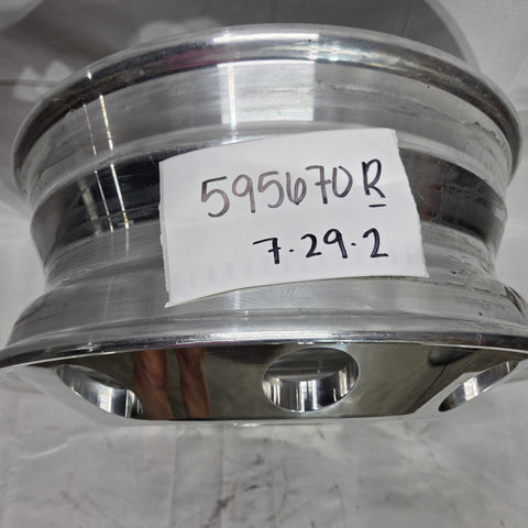 19.5x6.75 Northstar Mirror Polished Both Sides Dodge Ram 3500 8x200 DRW 6 Wheel Direct Bolt Kit (2019-Present) (returned kit))