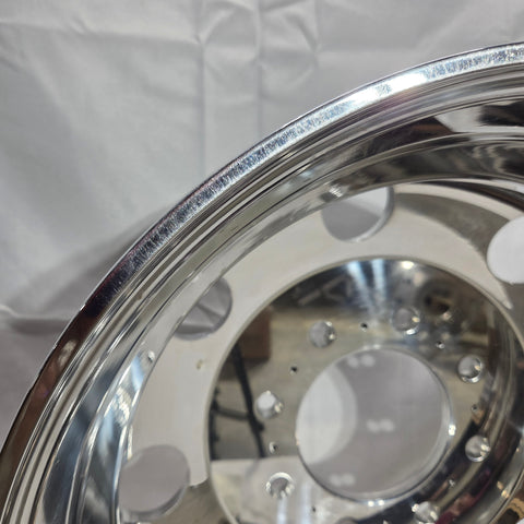 19.5x6.75 Northstar Mirror Polished Both Sides Dodge Ram 3500 8x200 DRW 6 Wheel Direct Bolt Kit (2019-Present) (returned kit))