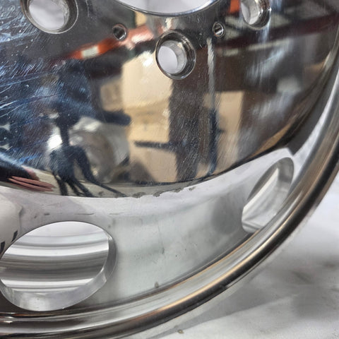 19.5x6.75 Northstar Mirror Polished Both Sides 1994-2011 Dodge Ram 3500 DRW 8x6.5" 6 Wheel Direct Bolt Kit (returned items))