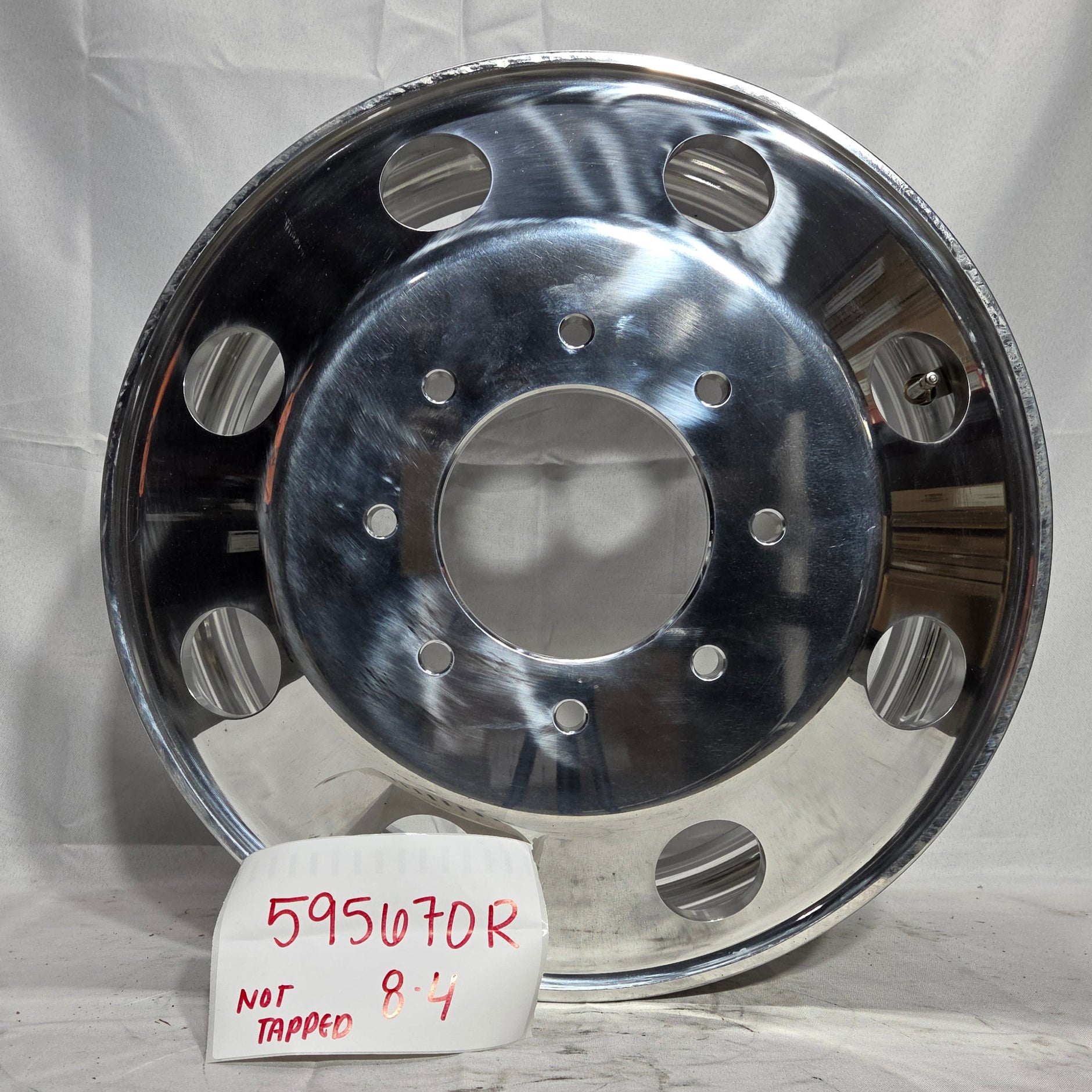 CIRONBOW 19.5 10 Lug Wheel Simulators Stainless Steel Bolt Kit Hubcap Kit Fit For 2005 2021 Ford F450 F550 Ford Raptor 2wd Trunk Dually Wheel Cover Set 195inch
