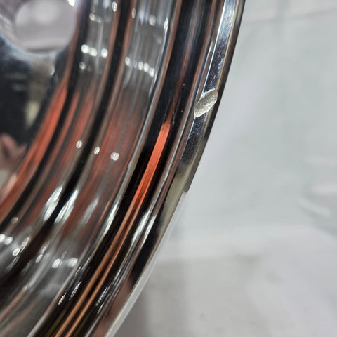 22.5x12.25 Alcoa High Polish Both Sides 2.75" Offset Super-Single Float Front Wheel (returned items)