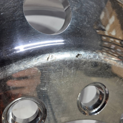 24.5x8.25 ALCOA 10x11.25" Stud Pilot (Budd) Mirror Polish  (returned item)
