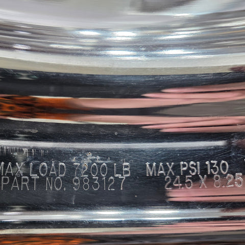 24.5x8.25 ALCOA 10x11.25" Stud Pilot (Budd) Mirror Polish  (returned item)