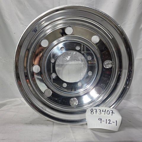 22.5x7.5 Alcoa 8x275mm Hub Pilot High Polished Both Sides (returned item)