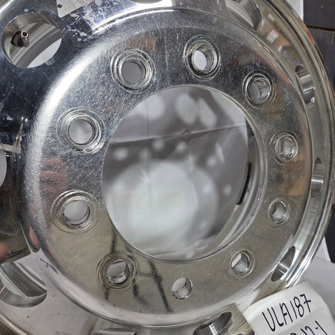 22.5x8.25 Alcoa High Polished Both Sides 10x285mm (returned item)