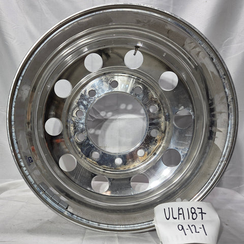 22.5x8.25 Alcoa High Polished Both Sides 10x285mm (returned item)
