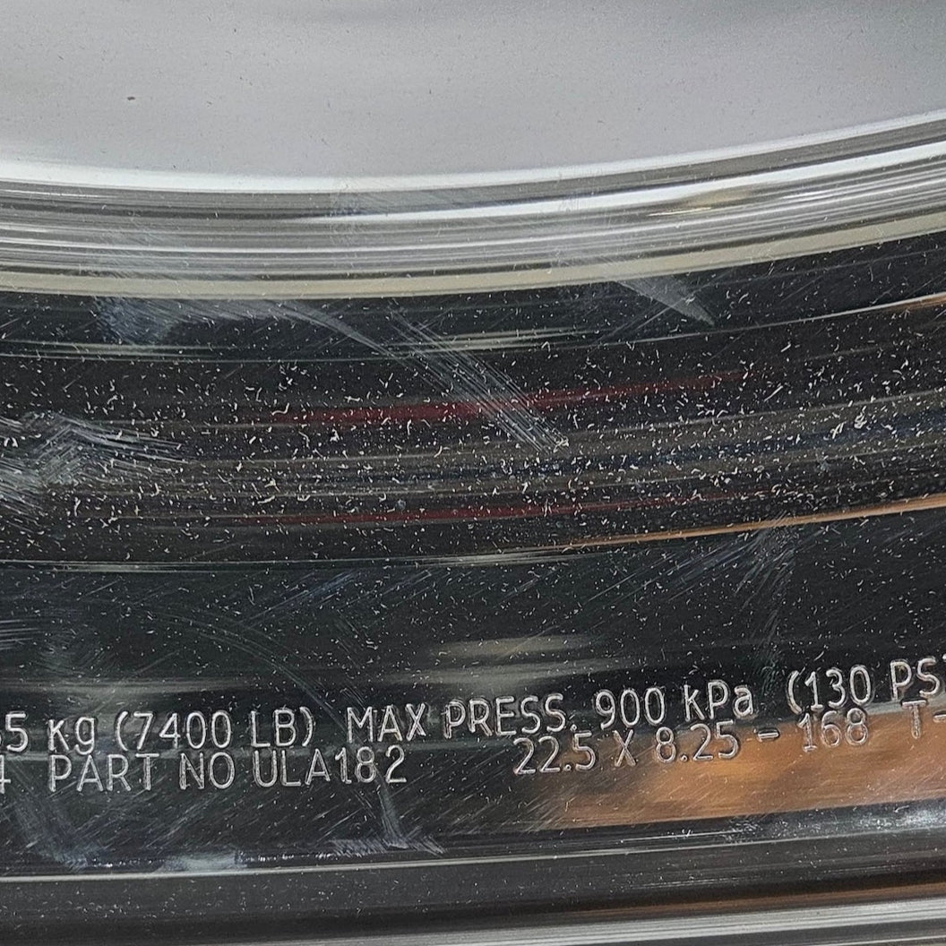 hiro88255867。ロマロ Alcobaca D.a.S 52 58 Alcoa 22.5 x 8.25 Mirror Polished Aluminum Rear Wheel – Buy Truck