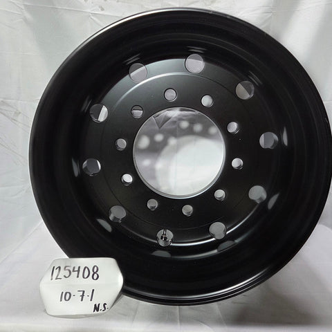 22.5x14.00 Northstar 10x285mm BLACK Super Single 2" Offset (returned item)