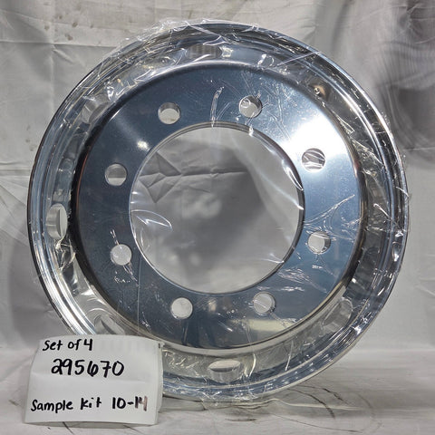 Alcoa 19.5x6.75 8x275mm High Polished Wheel Kit  (Display/Demo KIT)
