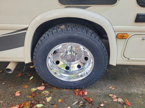 Hercules HDO Off-Road 19.5 for Older Ford F350 8 x 6.5" DRW Trucks (1984-1997)