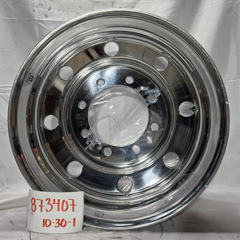 22.5x7.5 Alcoa 8x275mm Hub Pilot High Polished Both Sides (returned item)