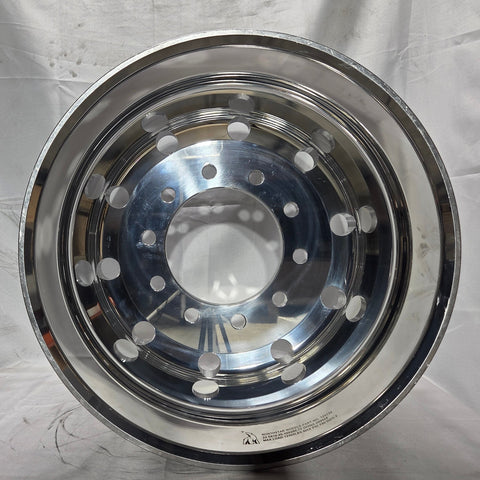 22.5x12.25 Northstar 10x285mm Hub Pilot Mirror Polish Both Sides 2.75" Offset (returned item)